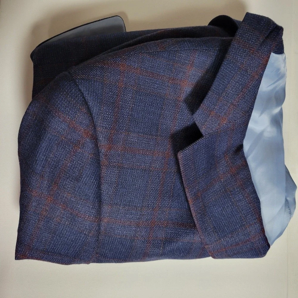 Ermenegildo Zegna Trofeo Cashmere Wool Sport Coat Blazer 51R‎ Old Money Luxury